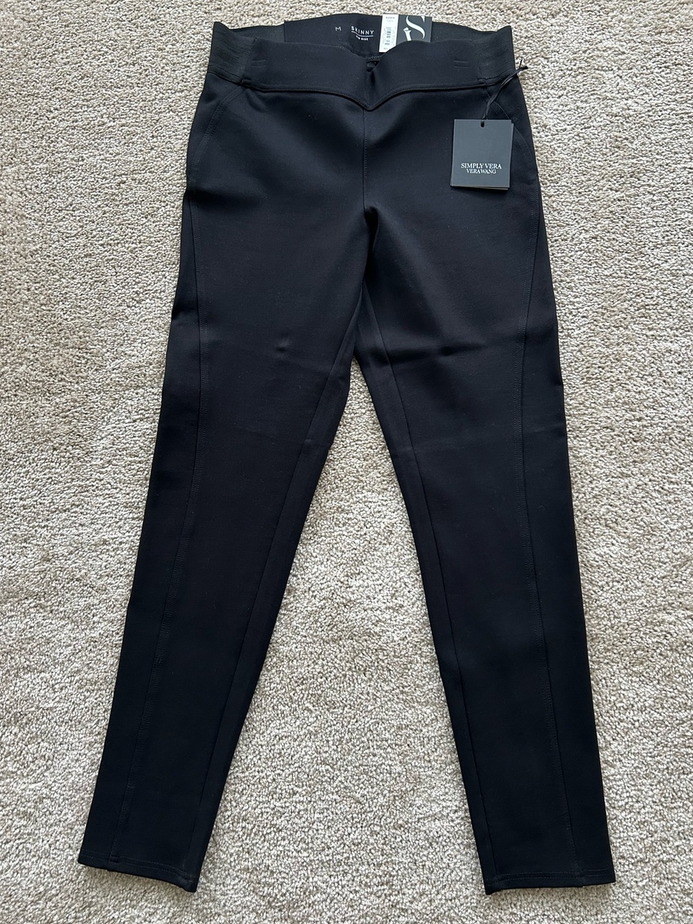 Simply Vera Black Skinny Pants